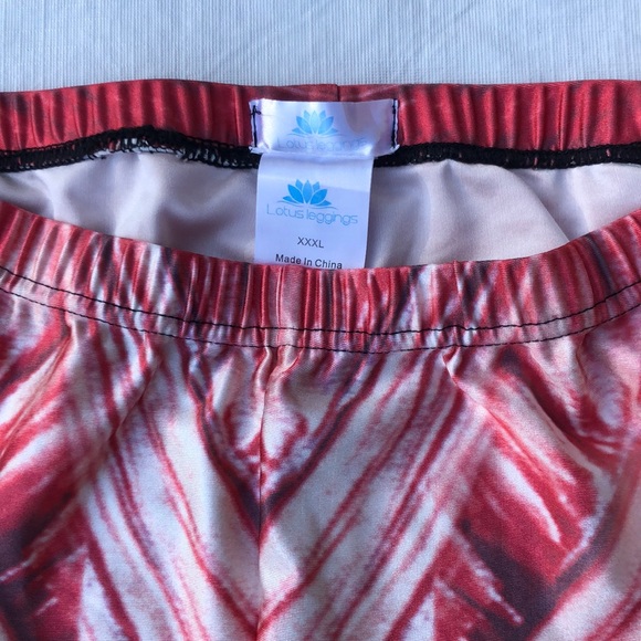 3/$15 Lotus Leggings in sunset - Picture 2 of 7